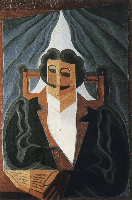 Juan Gris The Portrait of man china oil painting image
